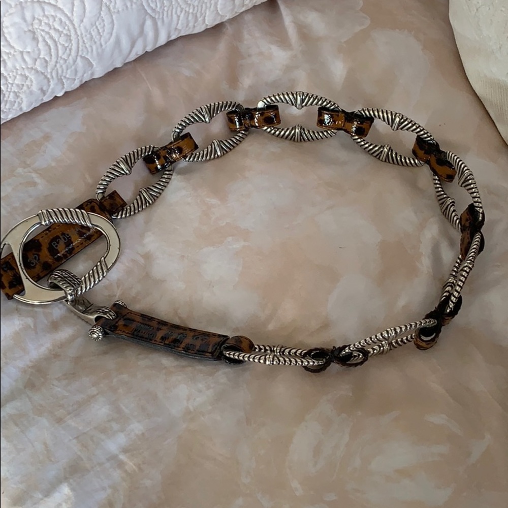Brighton Leopard Belt